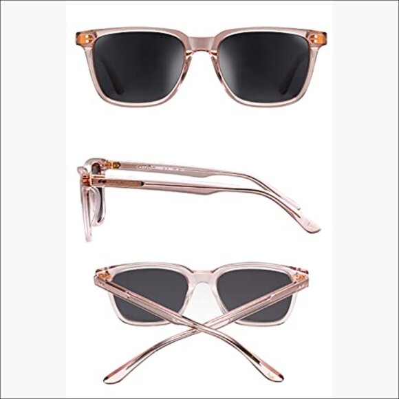 Acetate Polarized Sunglasses, UV400 Anti Glare, Small/Medium Size main image 4